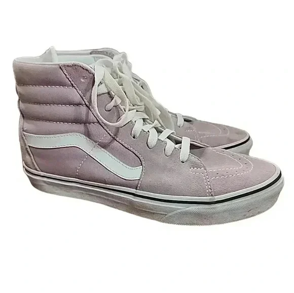 Vans Sk8-Hi Unisex  sneakers Lavender size Womens  9.5 - Picture 2 of 8